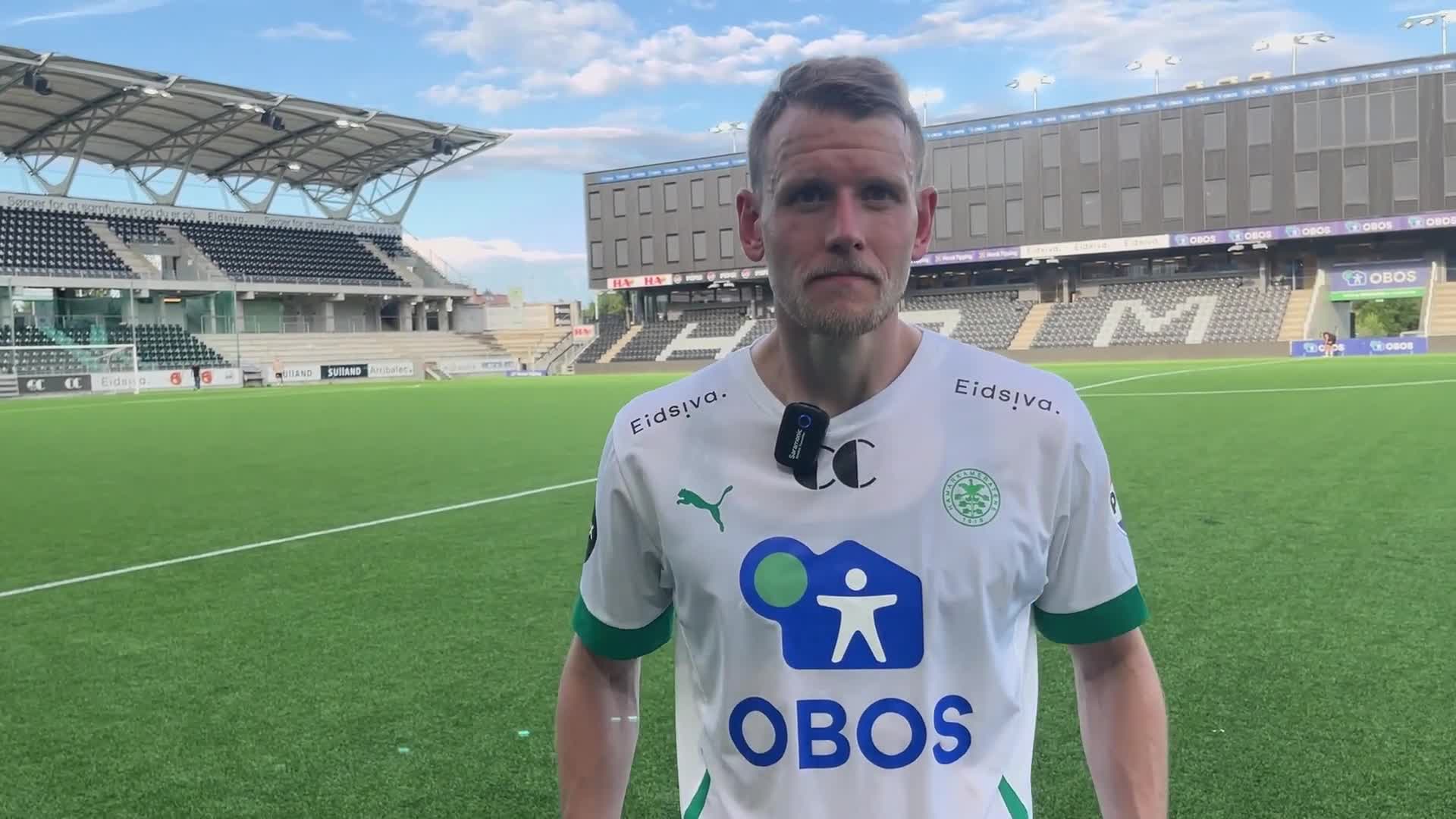 Kristian Lønstad Onsrud spilte sin kamp nummer 200