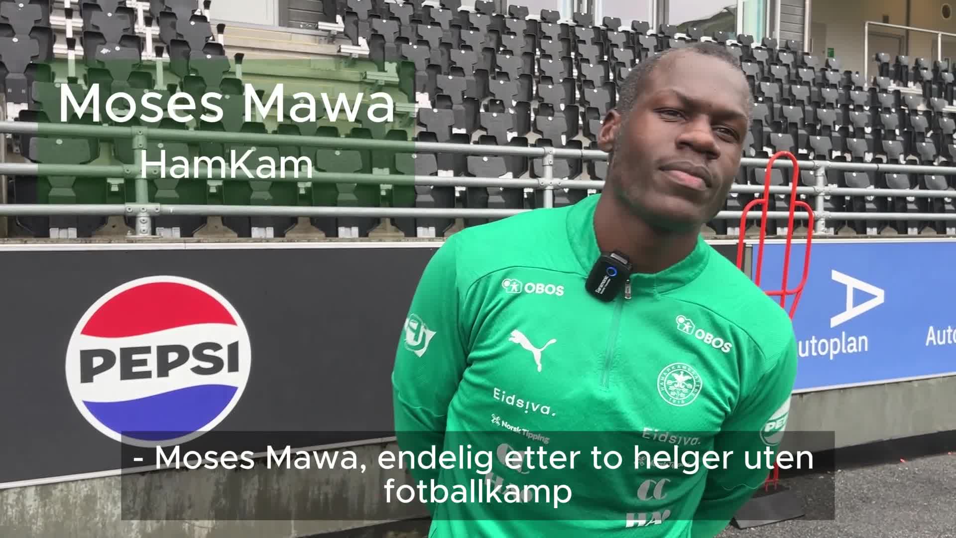 Moses Mawa for S08 hjemme