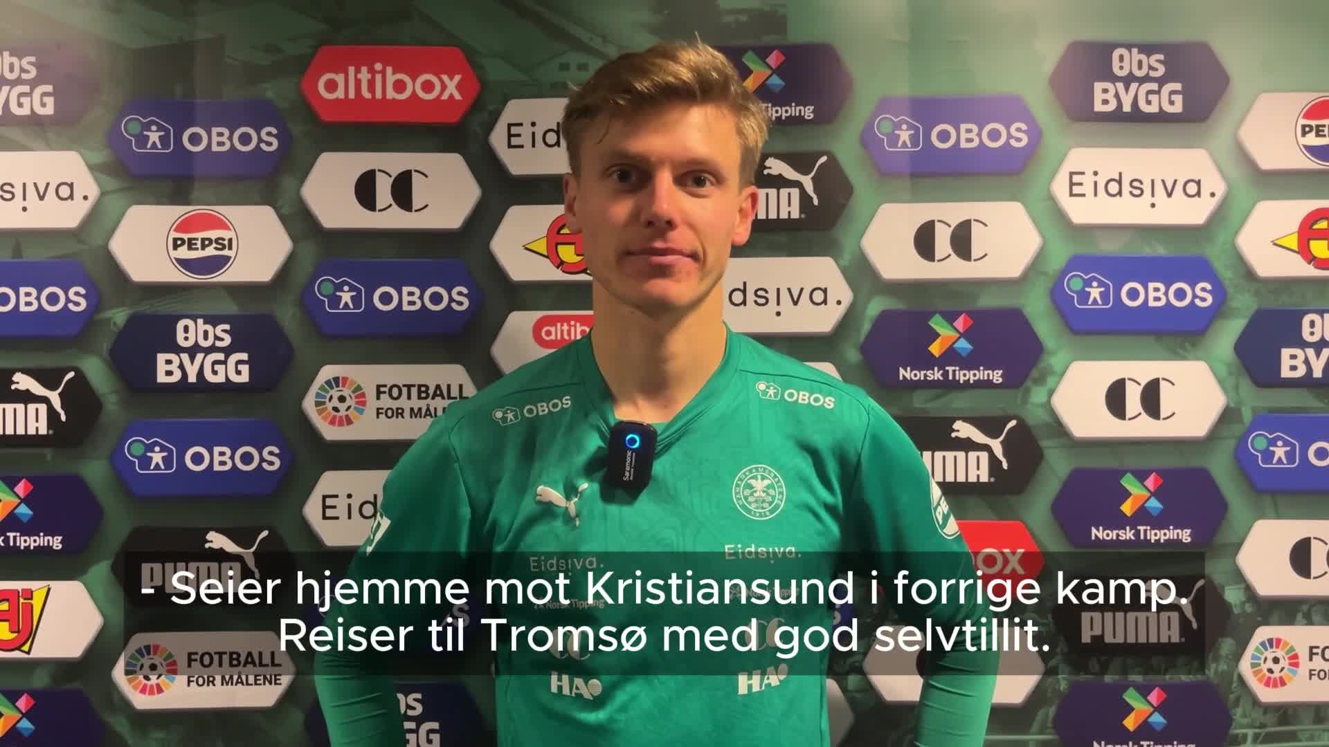 Markus Johnsgård før møtet med TIL