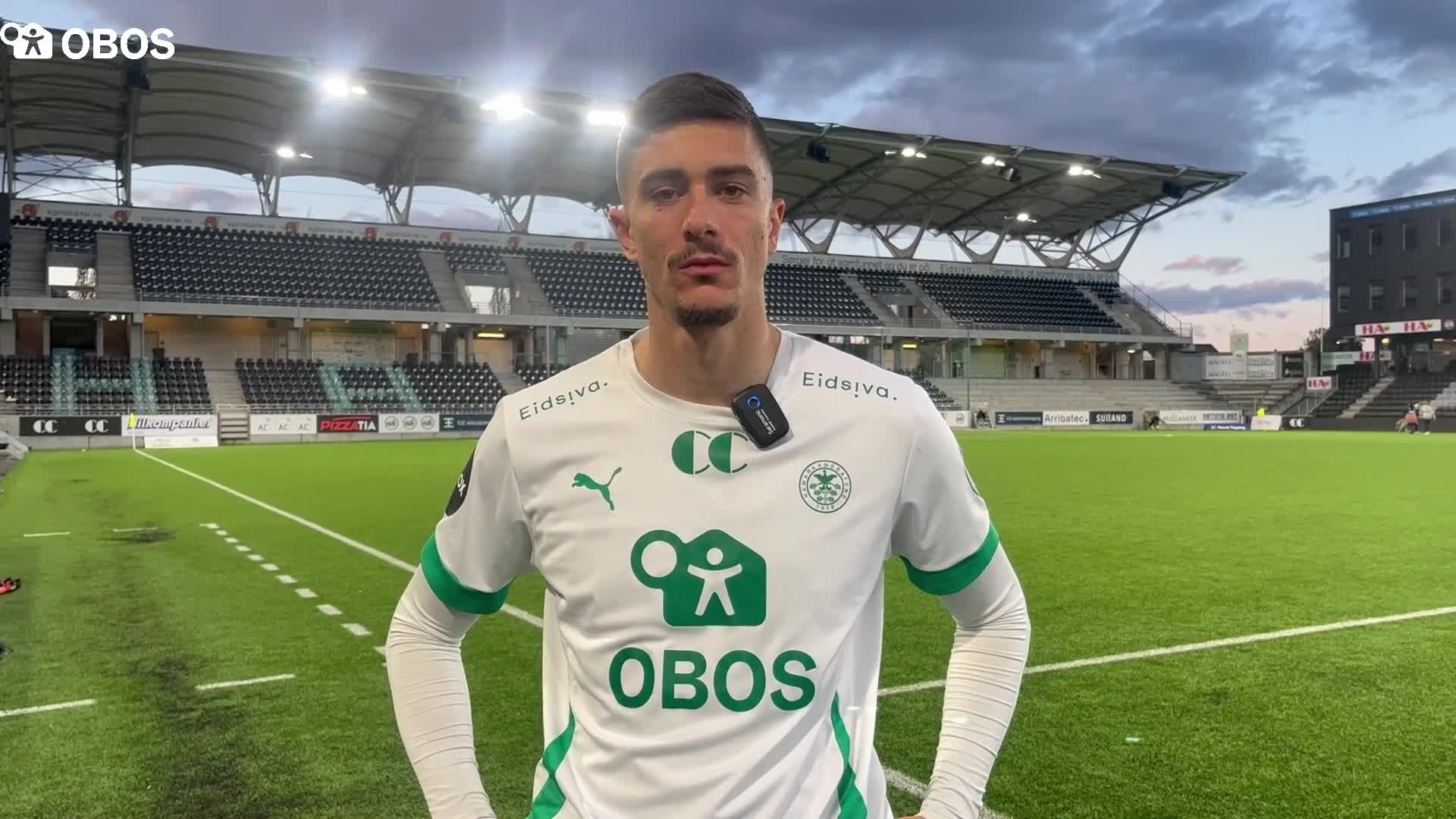 Luc Mares etter uavgjort mot KFUM