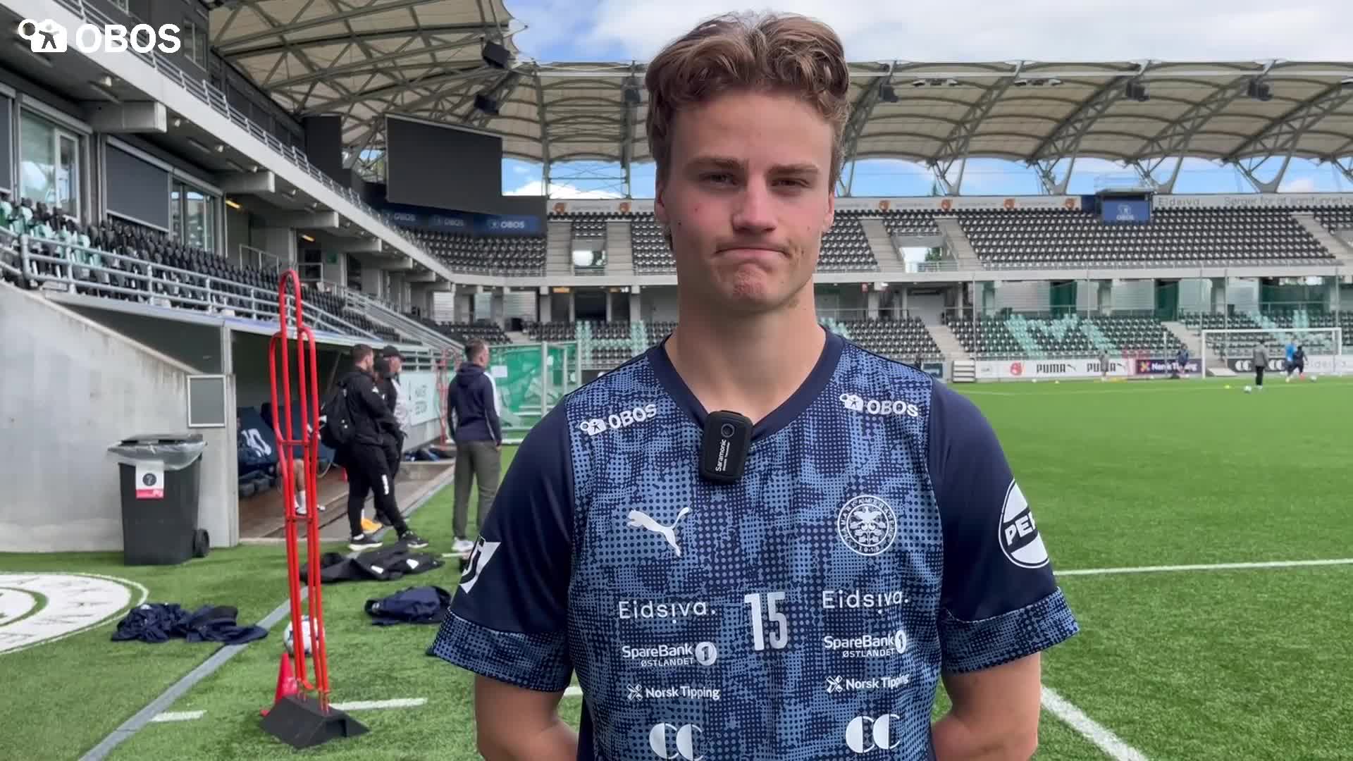 William Osnes-Ringen scoret sitt første mål