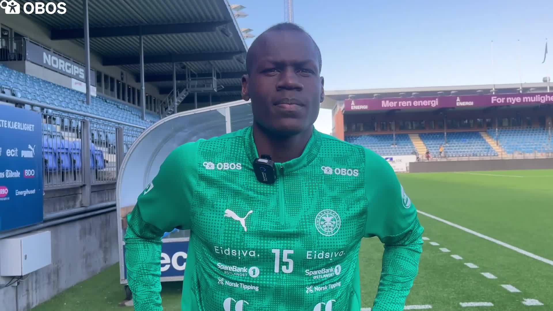 Moses Mawa var fornøyd med mye etter seieren