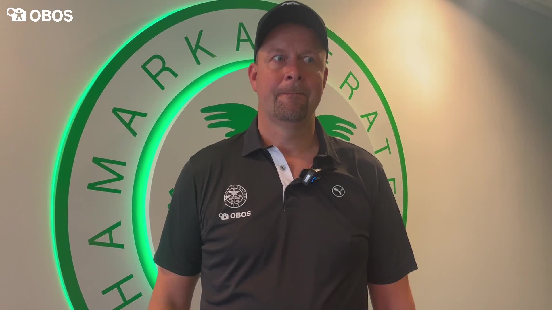 Thomas Myhre etter sin første hjemmekamp