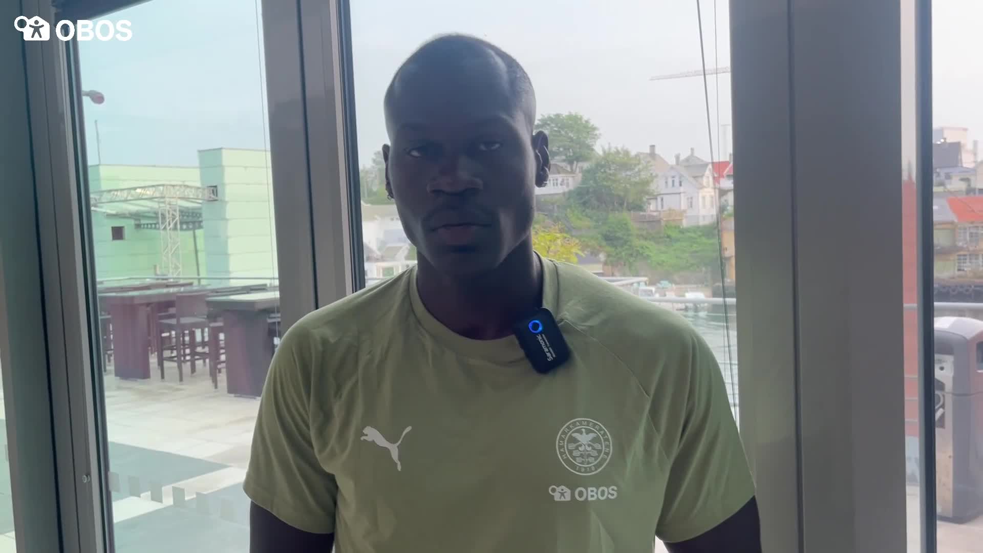 Moses Mawa før FK Haugesund på bortebane