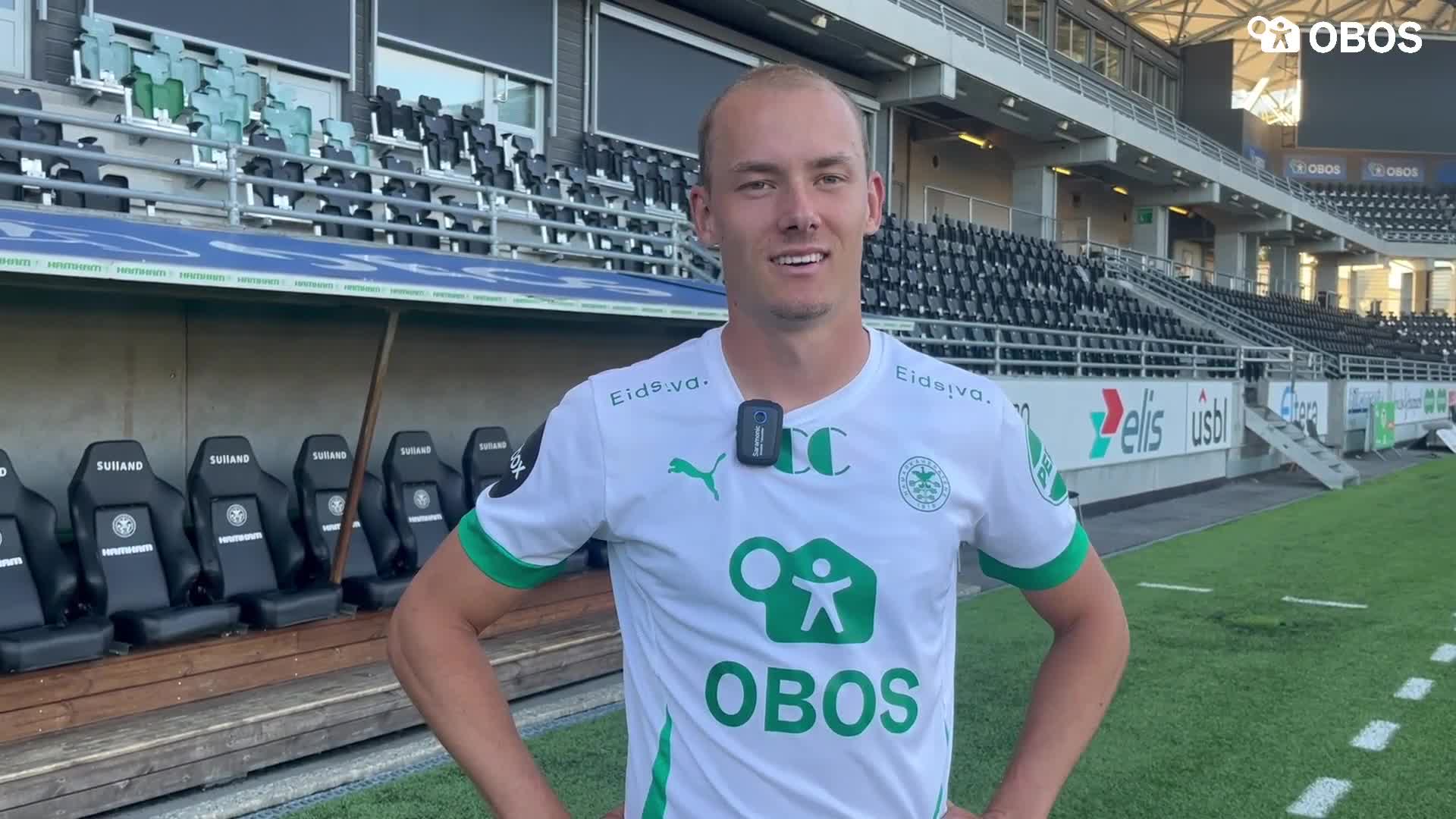 Anton Ekeroth fornøyd eter seier på hjemmebane