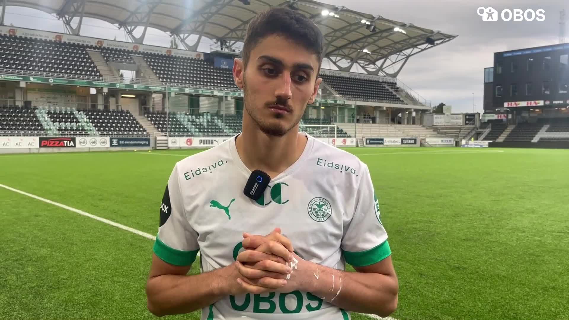 Aksel Baran Potur etter tapet mot S08