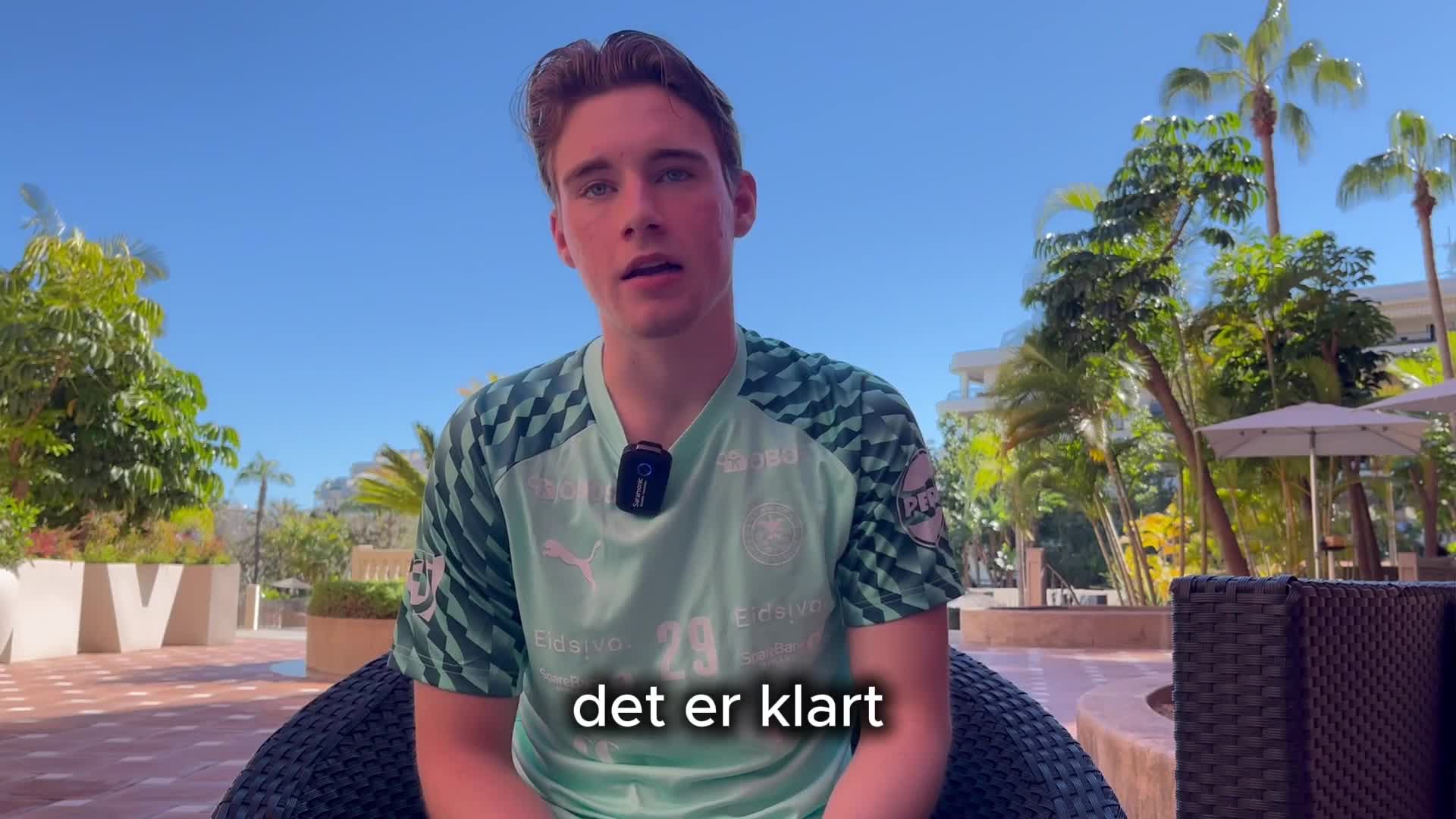 Mikkel Gjerdalen setter pris på muligheten