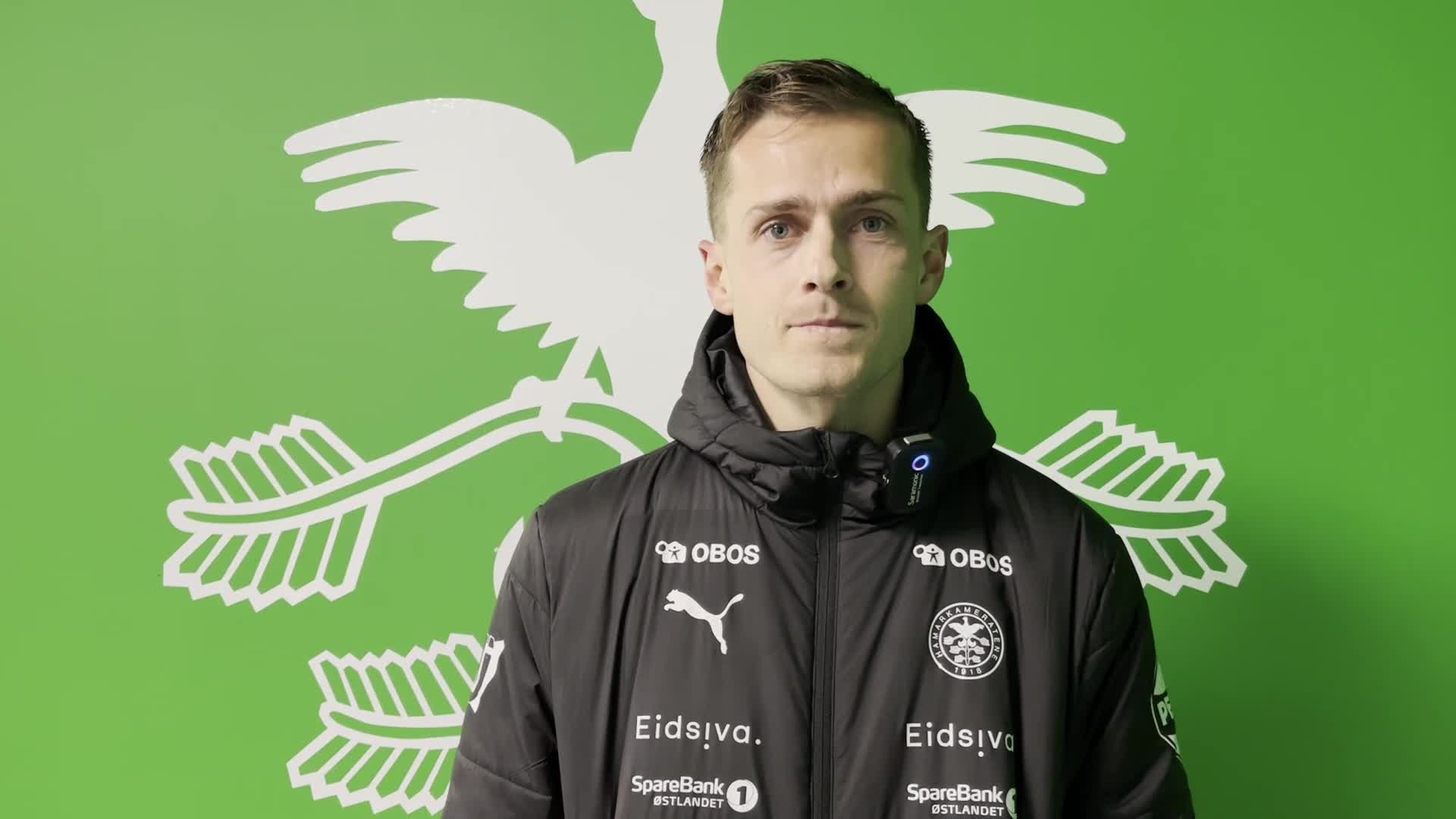 Henrik Udahl etter seier over KFUM Oslo