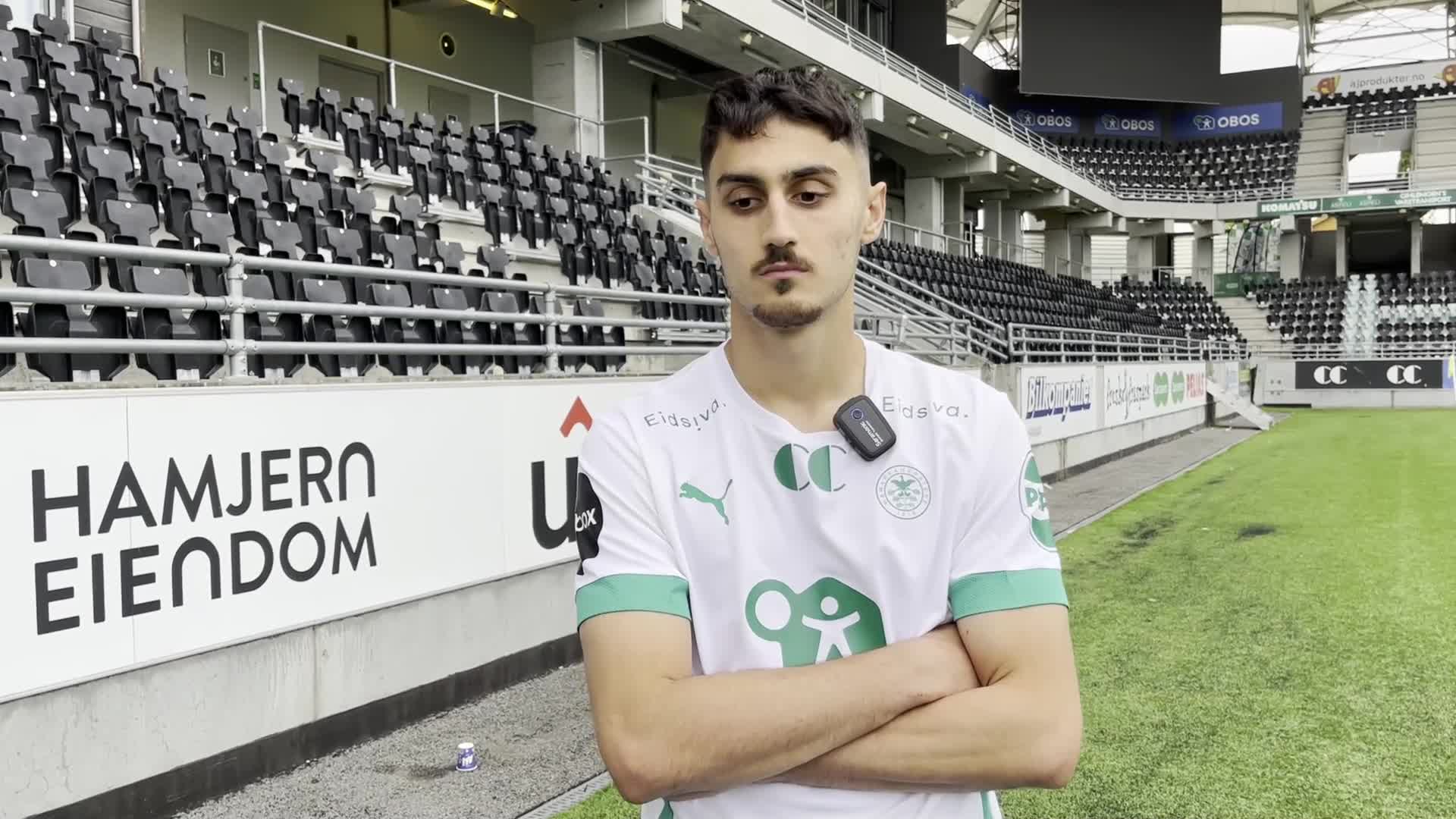 Aksel var glad etter å ha scoret sine to første mål for Kamma